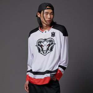 GOAT Hockey Tee White