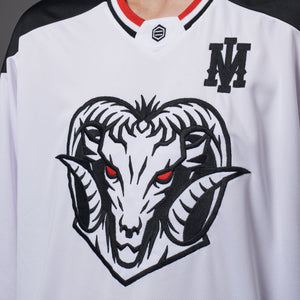 GOAT Hockey Tee White