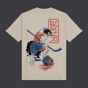 Hockey Samurai Tee Beige