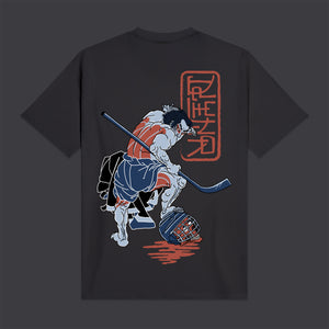 Hockey Samurai Tee Grey