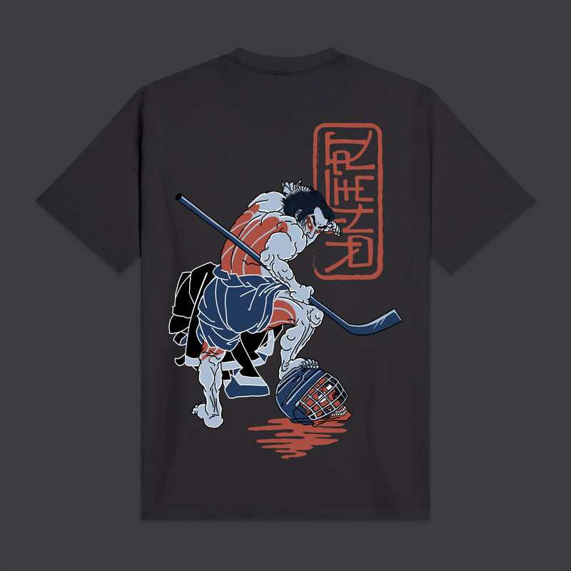 Hockey Samurai Tee Grey