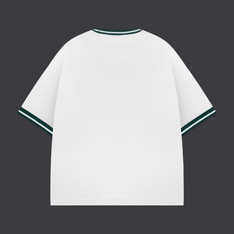 Cracked DLYNR Over Tee White