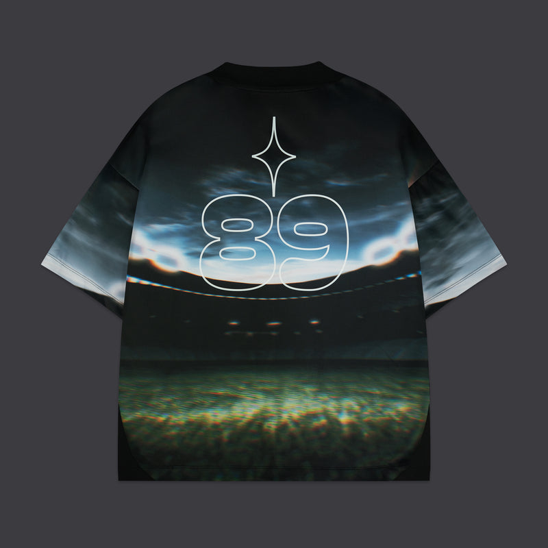 Blurred Field Over Polo Tee