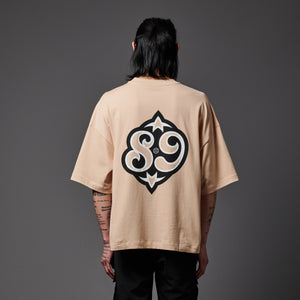 Sport Club Over Tee Sand Beige