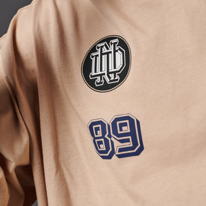 Sport Club Over Tee Sand Beige