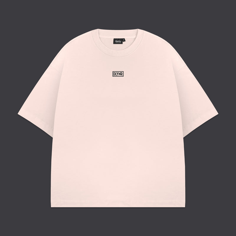 3D Box Logo Over Tee Pink Marshmallow