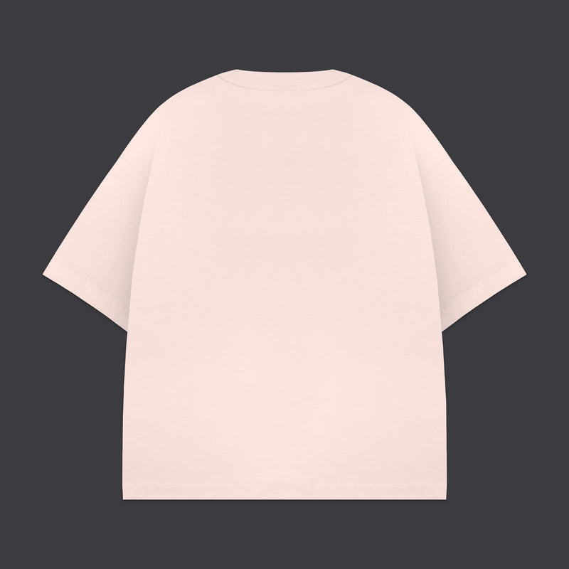 3D Box Logo Over Tee Pink Marshmallow