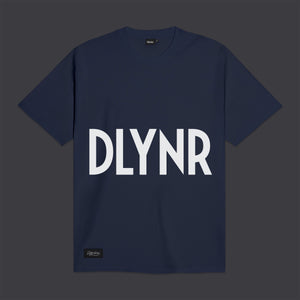DLYNR Box Logo Tee Navy
