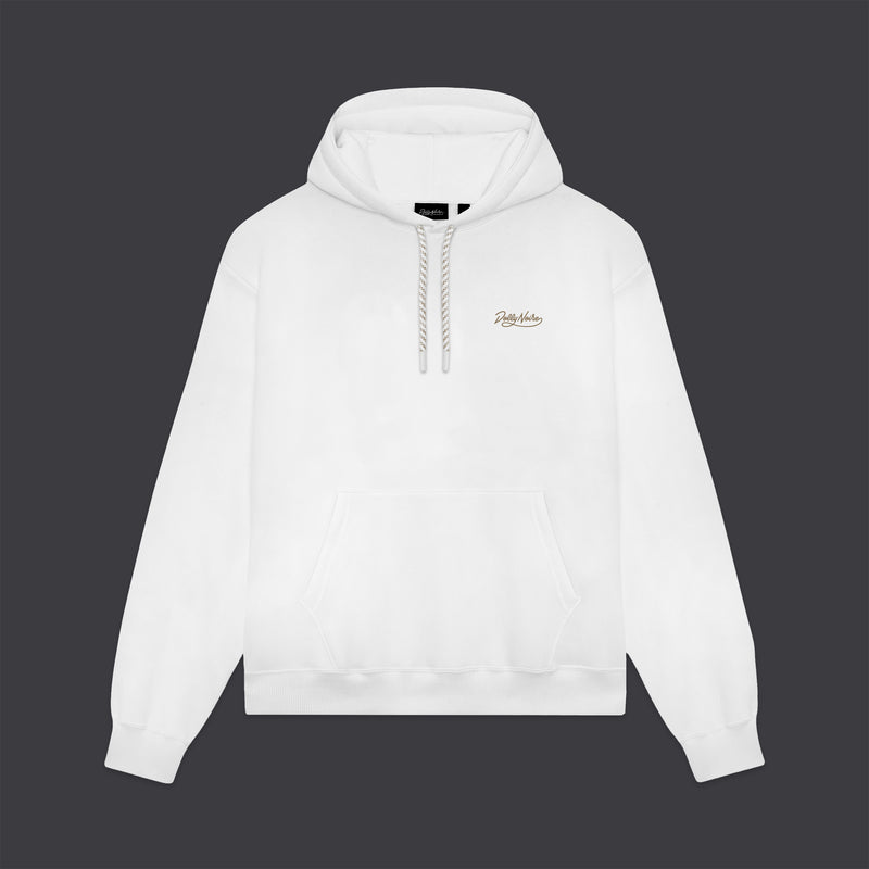 Asso di Bastoni Hoodie White