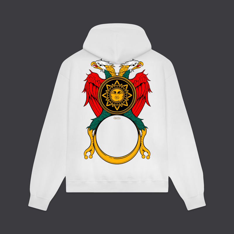 Asso di Denari Hoodie White
