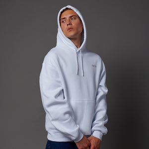 Asso di Bastoni Hoodie White