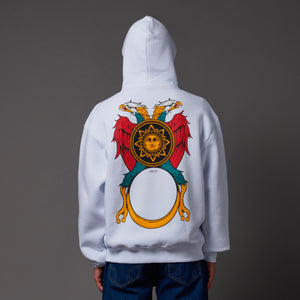 Asso di Denari Hoodie White