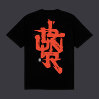 DLYNR Brushstroke Tee Black