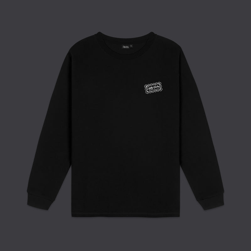 DLYNR Stamp Long Sleeves Tee Black