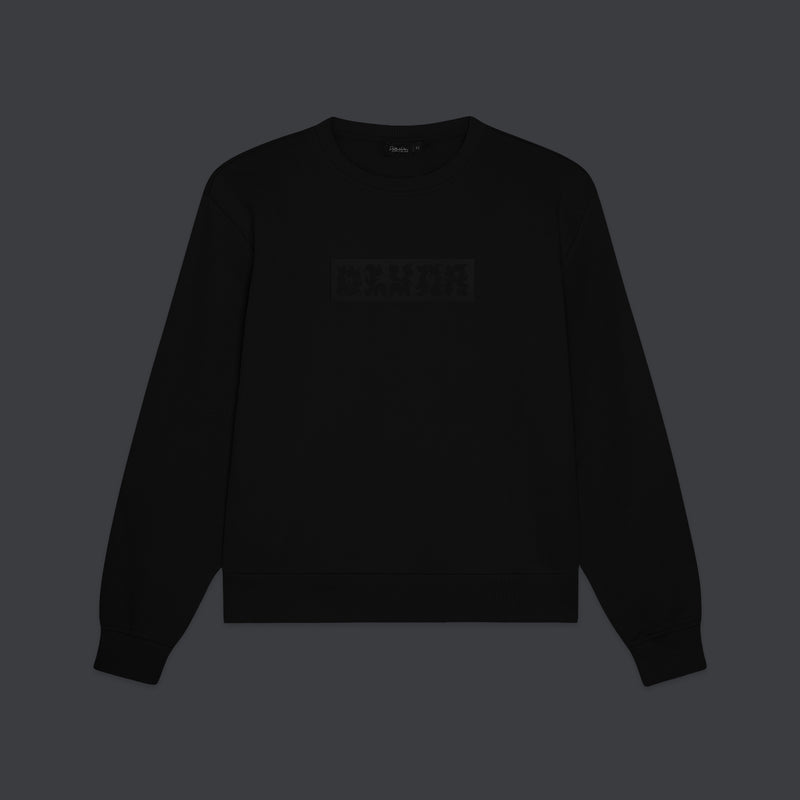 DLYNR Swirl Crewneck Black