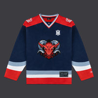 GOAT Hockey Crewneck Midnight Blue