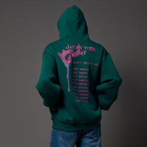 Iso-Onna Japan Tour Hoodie Teal