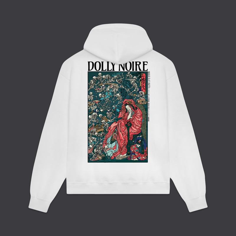 Jigoku Dayu Hoodie White