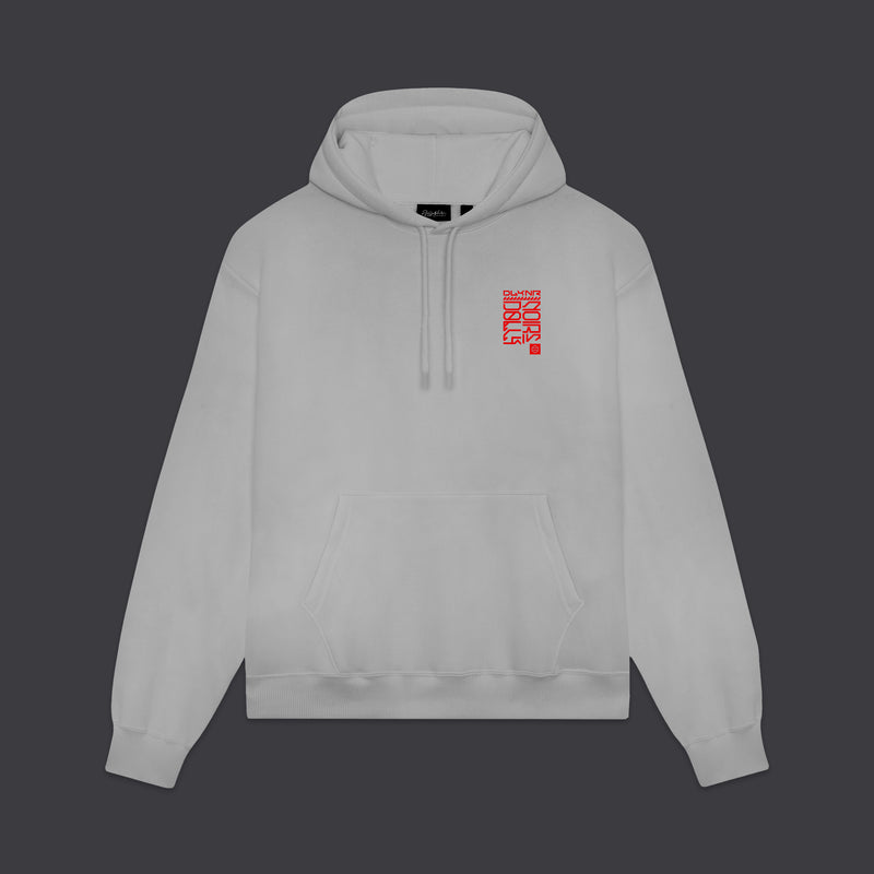 Metal Gheisha Hoodie Grey