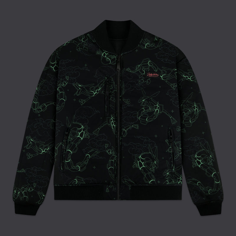 Rayquaza Pattern Bomber Black