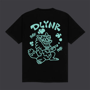 Puff Dragon Tee Black