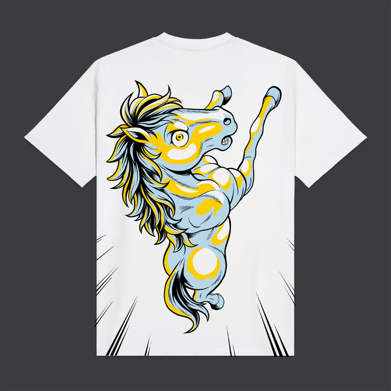 Stallions Tee White