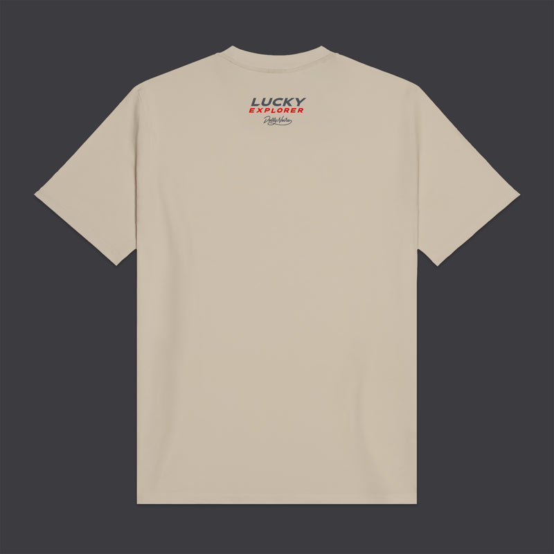 Lucky Explorer Postcard Tee
