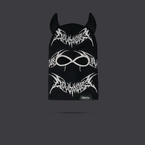 Devil Beanieclava Black / Grey