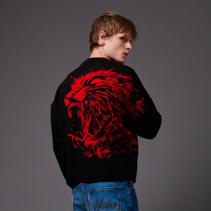 Satanicat Boxy Sweater