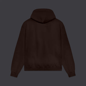 Minimal Hoodie Coffee Bean