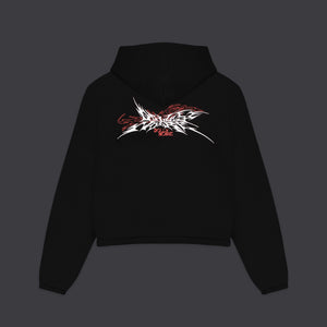 Shard Dolly Noire Boxy Hoodie Black