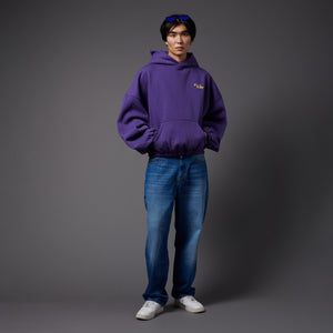 Shard Dolly Noire Boxy Hoodie Purple Reign