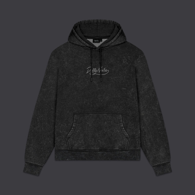 Dolly Noire Hoodie Acid Black