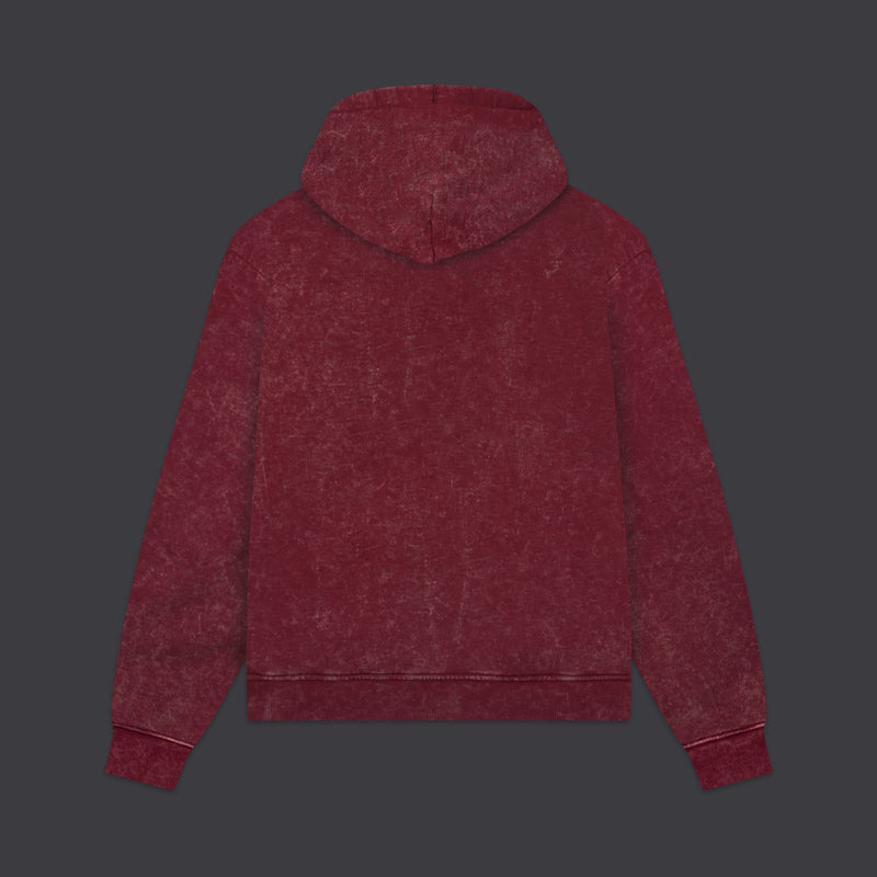 Dolly Noire Hoodie Acid Red