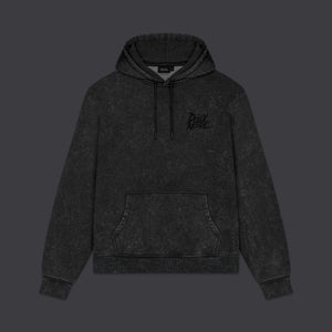 Heaven Falls Hoodie Acid Black