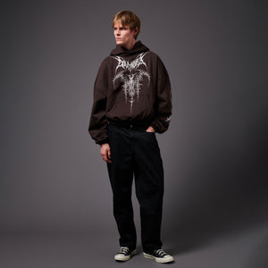 The Guardian Boxy Hoodie Coffee Bean