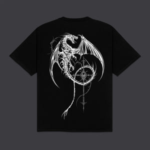 Occult Dragon Tee Black