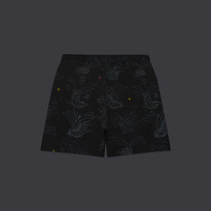 Giratina Pattern Techno Shorts
