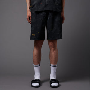 Giratina Pattern Techno Shorts