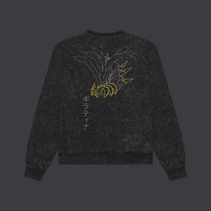 Giratina Crewneck Acid Black