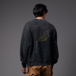 Giratina Crewneck Acid Black