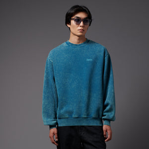 Dialga Crewneck Acid Blue
