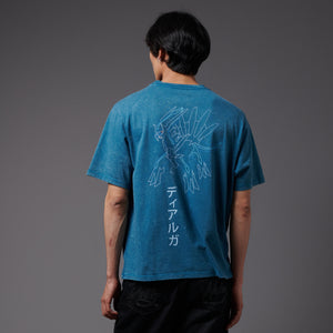 Dialga Tee Acid Blue