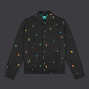 Starter Pattern Loose Jacket