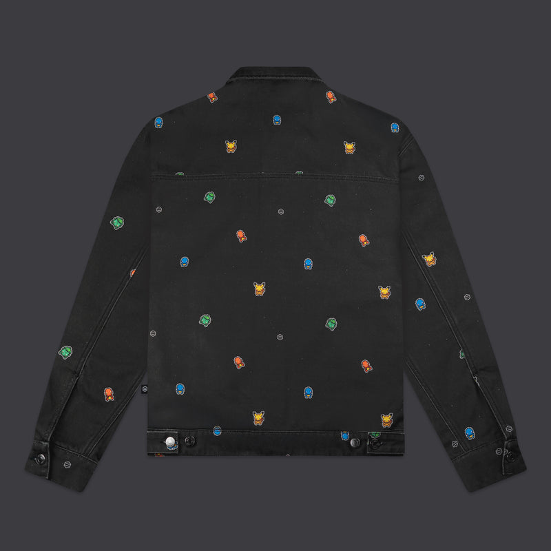 Starter Pattern Loose Jacket