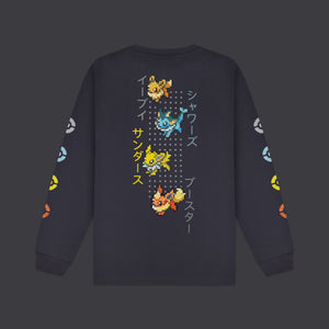 Eevee Evolution Long Sleeves Tee