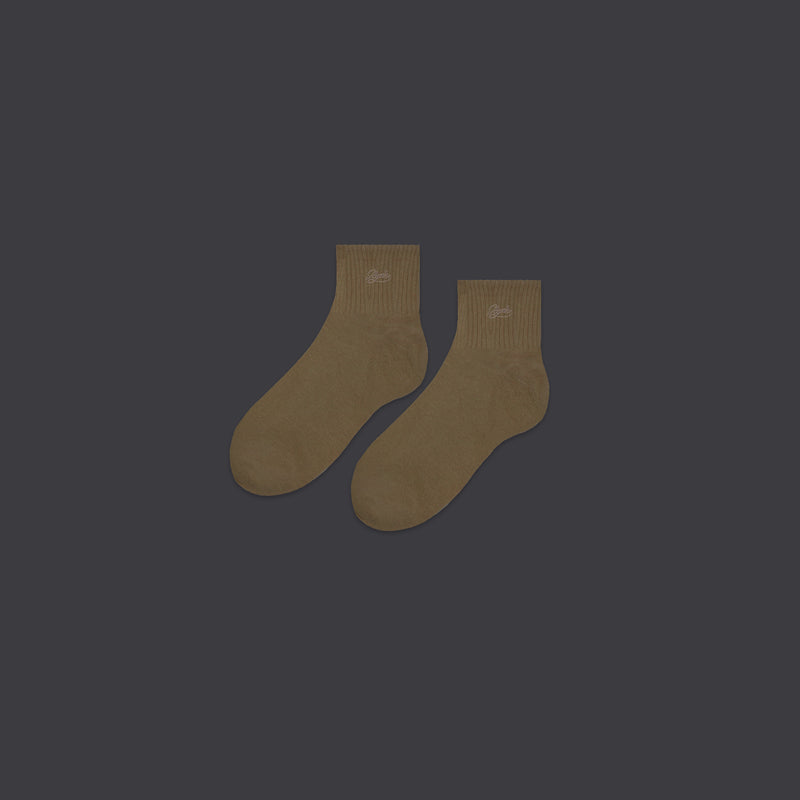 Signature Socks Beige