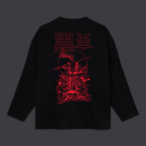 Miyamoto Musashi Outline Kimono Sweatshirt