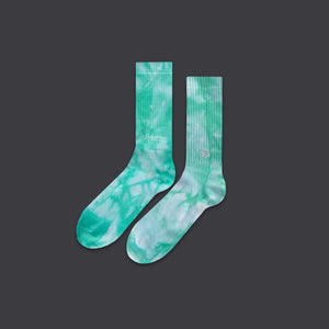 Acid Wash Socks Turquoise