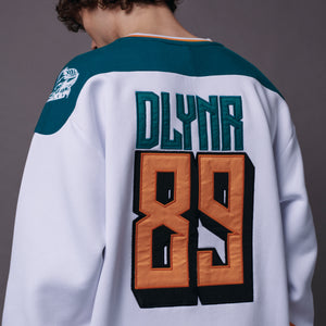 Goat Hockey Crewneck White